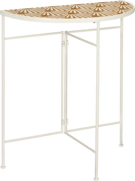 2dekans | Mica Decorations Odile Wandtafel voor Buiten - L63, Huis en Inrichting, Tafels | Sidetables, Zo goed als nieuw, Ophalen of Verzenden