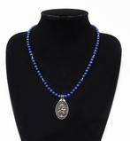Lapis lazuli - Hanger - Christus - Sacré-Cœur - Symbool van