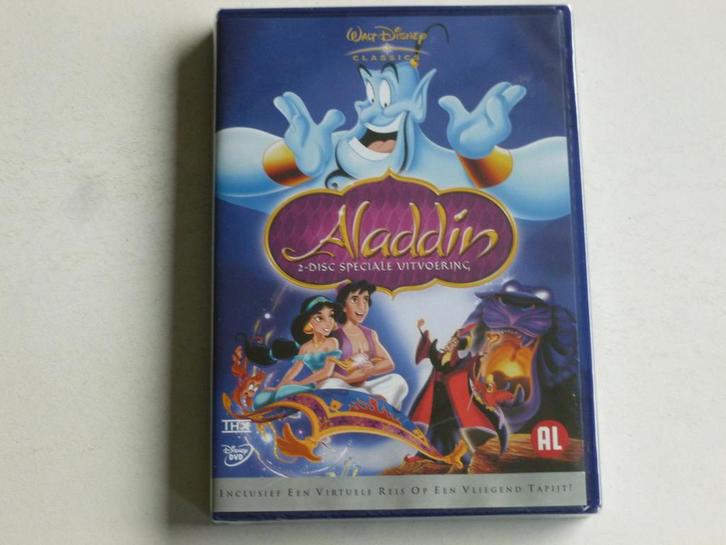 Aladdin - Walt Disney (2 DVD special) Nieuw, Cd's en Dvd's, Dvd's | Kinderen en Jeugd, Zo goed als nieuw, Verzenden