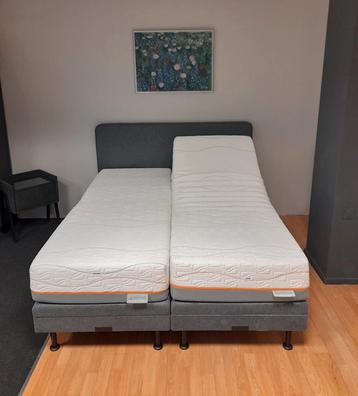 Elektrische Boxspring incl. Mline Slow 8 Matrassen 160x200cm beschikbaar voor biedingen
