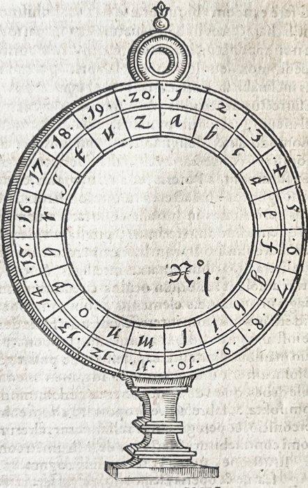 Della Porta - De occultis literarum - 1593, Antiek en Kunst, Antiek | Boeken en Bijbels