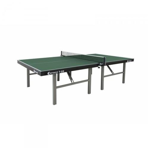 Sponeta Indoor Wedstrijdtafeltennistafel S7-22 – Groen –, Sport en Fitness, Tafeltennis, Nieuw, Verzenden