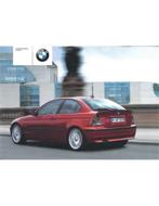 2001 BMW 3 SERIE COMPACT INSTRUCTIEBOEKJE DEENS, Auto diversen, Handleidingen en Instructieboekjes