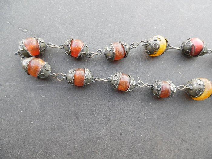 Ambre - Halsketting, Antiek en Kunst, Curiosa en Brocante