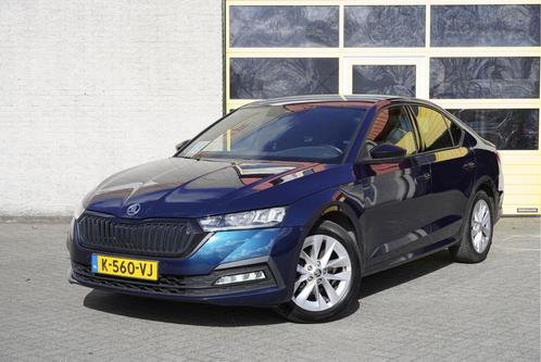 Zakelijke Lease |  Škoda Octavia 1.0 e-TSI Automaat! Sport B, Auto's, Skoda, Dealer onderhouden, Lease, Zwart, Automaat, Hatchback