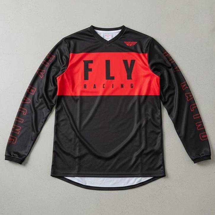 Fly Racing F-16 Kids Crossshirt – Kinder MAAT M, Motoren, Kleding | Motorkleding, Motorcrosskleding, Kinderen, Nieuw met kaartje