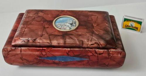 Catalin juwelenbox met muziekdoos - Art Deco-stijl -, Antiek en Kunst, Curiosa en Brocante