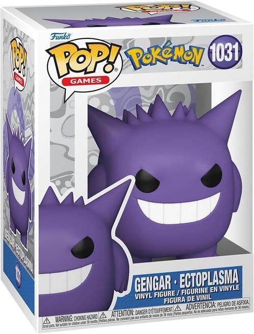 Funko Pop! - Pokemon Gengar #1031 | Funko - Hobby Artikelen, Verzamelen, Poppetjes en Figuurtjes, Nieuw, Verzenden