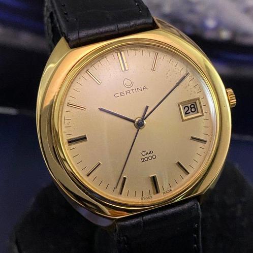 Certina - Club 2000 Date - Zonder Minimumprijs - Heren -, Sieraden, Tassen en Uiterlijk, Horloges | Heren