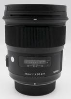 Sigma 24MM 1.4 DG HSM ART NIKON OCCASION 2, Ophalen of Verzenden, Zo goed als nieuw