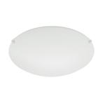 Witte plafonnière glas, Bada, Huis en Inrichting, Lampen | Plafondlampen, Ophalen of Verzenden, Nieuw, Glas, Basis