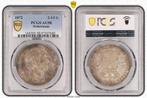 Koning Willem III 2 1/2 Gulden 1872 AU58 PCGS gecertificeerd, Verzenden, Koning Willem III, Losse munt, Zilver