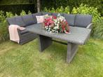 Zo goed als nieuw diningeset met hoge tafel, Tuin en Terras, Tuinsets en Loungesets, 6 zitplaatsen, Zo goed als nieuw, Loungeset