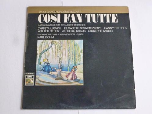 Mozart - Cosi fan Tutte / Christa Ludwig, Karl Böhm (LP), Cd's en Dvd's, Vinyl | Klassiek, Verzenden