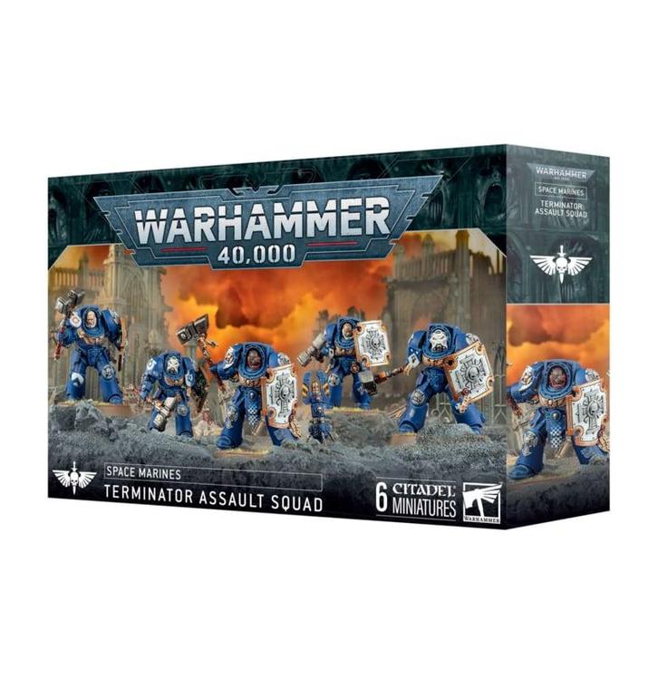 Space Marines Terminator Assault Squad (Warhammer 40.000, Hobby en Vrije tijd, Wargaming, Nieuw, Ophalen of Verzenden