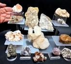 Zeoliet Mineralencollectie - Hoogte: 55 cm - Breedte: 55 cm-