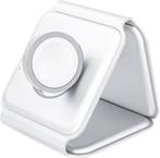 Alkaya - Flex Fold 3in1 MagSafe Wireless Charger - White, Telecommunicatie, Mobiele telefoons | Telefoon-opladers, Verzenden, Nieuw