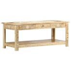 vidaXL Salontafel handgeschilderd 110x50x45 cm massief, Verzenden, Nieuw, Minder dan 50 cm, Overige houtsoorten