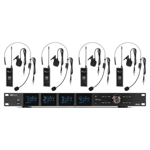 Retourdeal - Power Dynamics PD524B UHF draadloos microfoonsy, Muziek en Instrumenten, Microfoons, Zo goed als nieuw, Verzenden