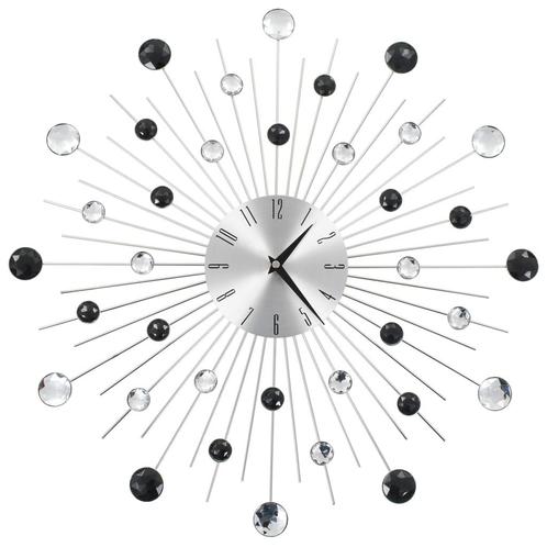 Wandklok met quartz-mechanisme 50 cm modern ontwerp, Huis en Inrichting, Complete inboedels, Verzenden