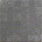 Ardosia Grigio grijs mozaiek leisteenlook 5x5 op matten van, Doe-het-zelf en Verbouw, Tegels, Nieuw, Verzenden