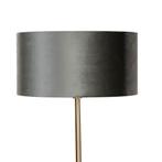Vloerlamp messing met velours kap groen 50cm - Simplo, Huis en Inrichting, Lampen | Vloerlampen, Nieuw, Overige materialen, Klassiek / Antiek