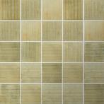 Wandtegel raku decor sage groen 10x10 wandtegel, Ophalen, Nieuw, 10 m² of meer, Wandtegels