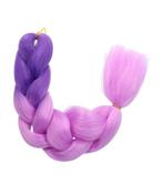 Jumbo Braids Hairextentions Color 60cm Duo Paars, Sieraden, Tassen en Uiterlijk, Uiterlijk | Haarverzorging, Verzenden, Nieuw