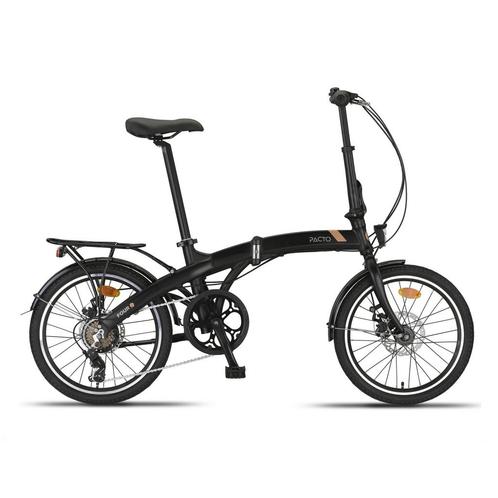 Pacto Four S Vouwfiets Zwart, Fietsen en Brommers, Fietsen | Vouwfietsen, Nieuw