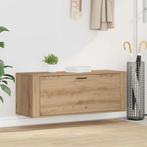 vidaXL Schoenenkast met plank artisanaal eikenkleurig 100 x, Huis en Inrichting, Verzenden, Nieuw
