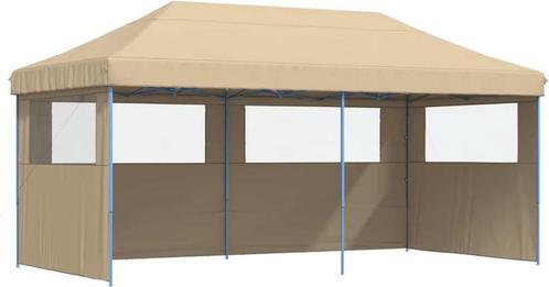 vidaXL Partytent inklapbaar pop-up - met - 3 - zijwanden -, Caravans en Kamperen, Tenten, Zo goed als nieuw, Ophalen of Verzenden