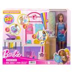 Barbie Pop met Boetiekwinkel (Barbie Poppen, Poppen), Nieuw, Ophalen of Verzenden, Barbie