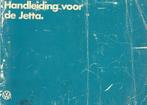 1980 VOLKSWAGEN JETTA INSTRUCTIEBOEKJE HANDLEIDING NEDERLAND, Auto diversen, Handleidingen en Instructieboekjes, Verzenden