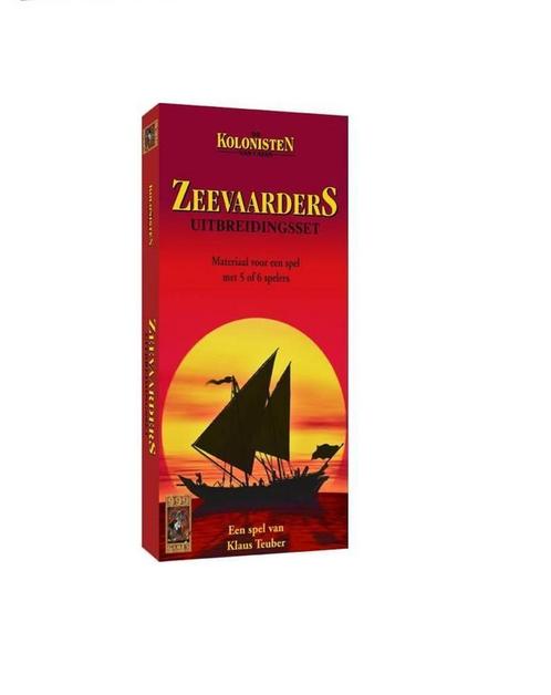 De Zeevaarders uitbreiding 5/6 personen hout, Hobby en Vrije tijd, Gezelschapsspellen | Bordspellen, Vijf spelers of meer, Zo goed als nieuw