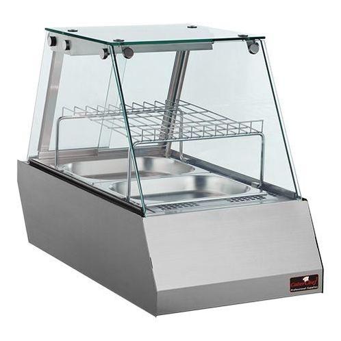 Warmhoudvitrine CaterChef | 1x 1/1GN | (H)61x45x78cm, Zakelijke goederen, Horeca | Keukenapparatuur, Nieuw in verpakking, Verzenden