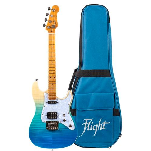 Flight Rock Series Pathfinder Tenor Transparent Blue elektri, Muziek en Instrumenten, Snaarinstrumenten | Overige, Verzenden