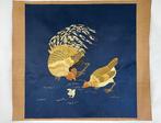 Japanse borduurschilderkunst – Kippen en kuikens – Meiji tot
