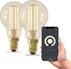 Calex Slimme Lamp Set van 2 stuks - Wifi LED Filament, Ophalen of Verzenden, Zo goed als nieuw