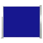 Zijluifel uittrekbaar 120x300 cm blauw (Parasols-Zonwering), Nieuw, Verzenden
