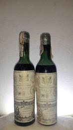 1956 & 1957 Marqués de Riscal - Rioja - 2 Halve flessen, Verzamelen, Nieuw