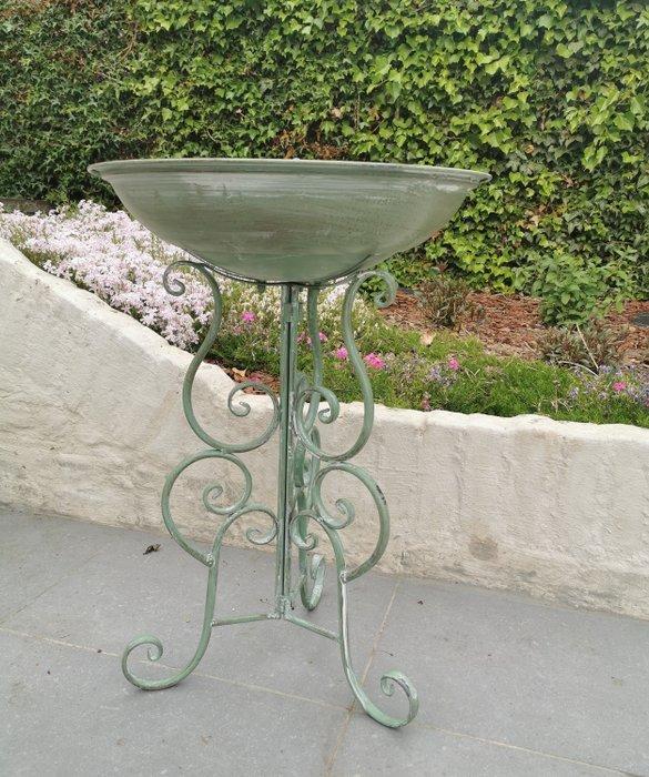 Vogelbad - IJzer, Antiek en Kunst, Kunst | Designobjecten