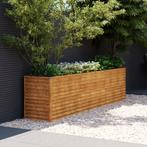 vidaXL Plantenbak verhoogd 291x50x69 cm cortenstaal, 100 cm of meer, Verzenden, Nieuw, Metaal