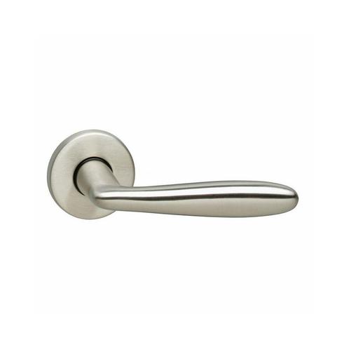 Intersteel Deurkruk Phobos op rozet - nikkel mat, Doe-het-zelf en Verbouw, Hang- en Sluitwerk, Nieuw, Verzenden