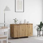 vidaXL Dressoir artisanaal eikenkleurig 120 x 41 x 75 cm, Verzenden, Nieuw, Overige houtsoorten, Minder dan 50 cm