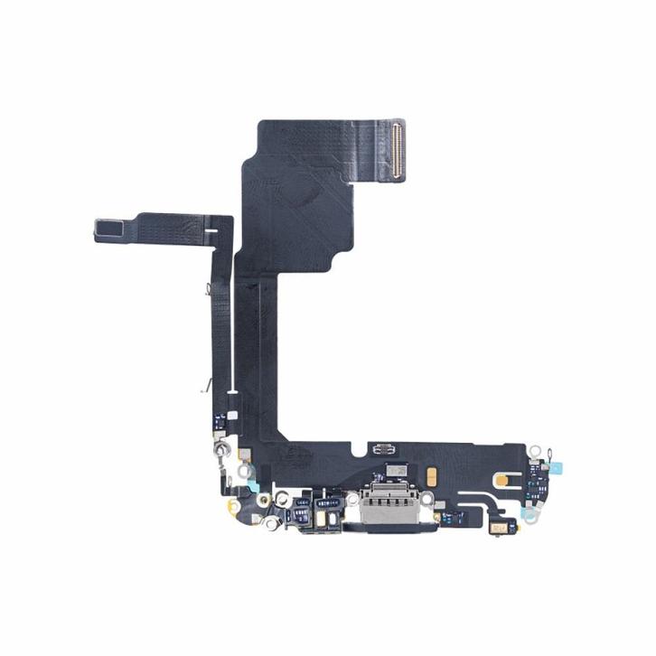 iPhone 15 Pro Dock Connector - Zwart, Telecommunicatie, Mobiele telefoons | Toebehoren en Onderdelen