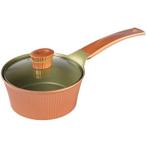 Florina Forest steelpan gegoten aluminium 18cm 1,7L koper /, Huis en Inrichting, Keuken | Potten en Pannen, Ophalen of Verzenden