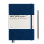 Leuchtturm1917 Notitieboek Navy Blue - Medium - Blanco, Boeken, Overige Boeken, Nieuw, Verzenden