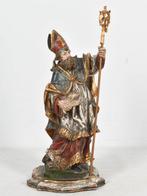 Beeld, St. Nicolas - 43 cm - Hout - 19e eeuw