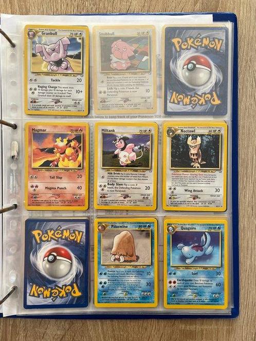 Pokémon Complete Set - NEO SETS 2000 POKEMON TCG, Hobby en Vrije tijd, Verzamelkaartspellen | Pokémon