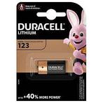 Batterij duracell 123 lithium | Blister a 1 stuk, Ophalen of Verzenden